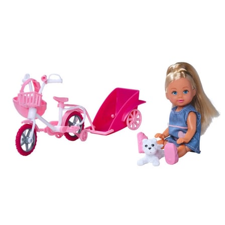 BirlikLabs Evi Ve Römorklu Bisikleti Ve Köpeği 12 Cm Smb-105730783