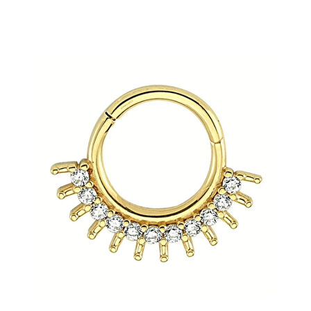 Altın Halka Piercing Suyolu 14 Ayar