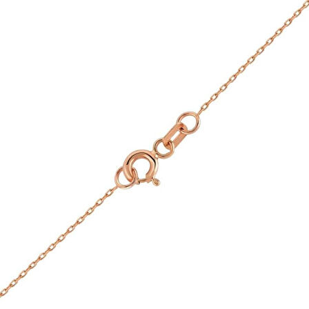 1.48 Karat Pırlanta Pembe Taşlı Kolye