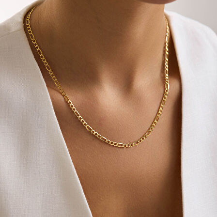 Figaro Zincir 14 Ayar 50 cm - 3 mm