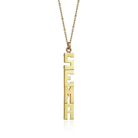 İsimli Altın Kolye