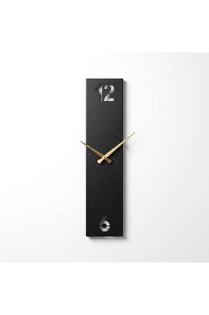 Siyah Metal Duvar Saati Modern Dekoratif Salon Ev Ofis Duvar Saati Lazer Kesim Tasarım 60 cm