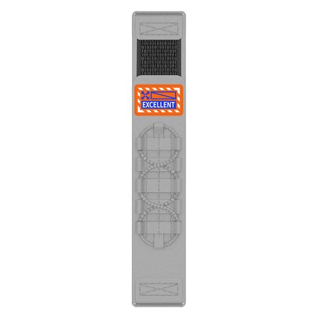 Teleplus Realme TechLife Watch S100 Kordon Kayış Orbital Örgülü Halat Tasarım RD112 20mm