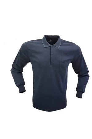 Polo Yaka Uzun Kol Cepli Rahat Kalıp Özel Üretim Sweatshirt