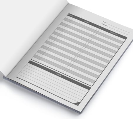 Mein Checklisten Buch / 122 Seiten, Register uvm. / Jetzt mit Datum, Priorität und Platz für Notizen / PR501 „3D Muster“ / DIN A4 Soft Cover