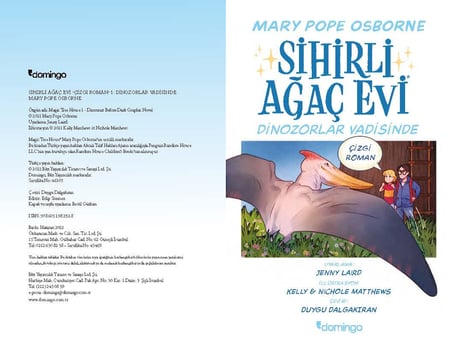 Sihirli Ağaç Evi 1: Dinozorlar Vadisinde (Çizgi Roman)