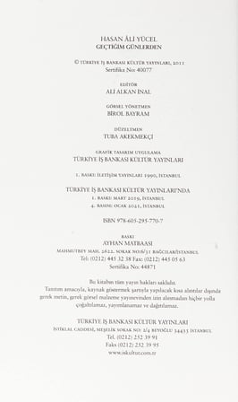 Geçtiğim Günlerden