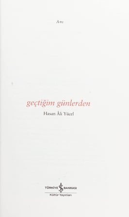 Geçtiğim Günlerden