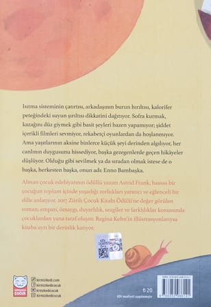 Enno ya da Asfalttaki Karahindiba: 2017 Zürih Çocuk Kitabı Ödülü