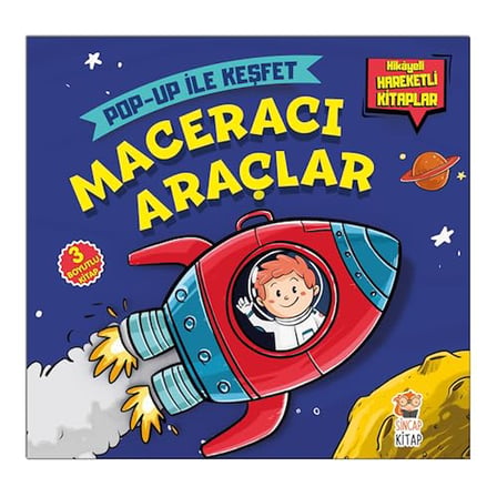 Maceracı Araçlar - Pop-Up İle Keşfet (Ciltli): Hikayeli Hareketli Kitaplar
