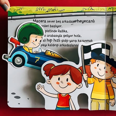 Maceracı Araçlar - Pop-Up İle Keşfet (Ciltli): Hikayeli Hareketli Kitaplar