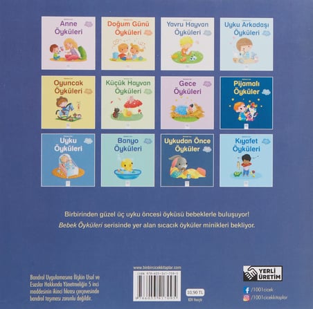 Bebekler için Uykudan Önce Öyküler: Bebek Öyküleri 1+