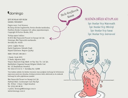 İşte Bunlar Hep Bilim: Meraklı Zihinler İçin 50 Muhteşem Numara