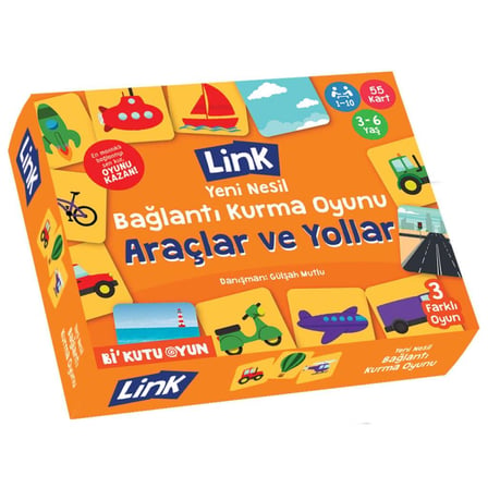 Link Bağlantı Kurma Oyunu - Araçlar ve Yollar