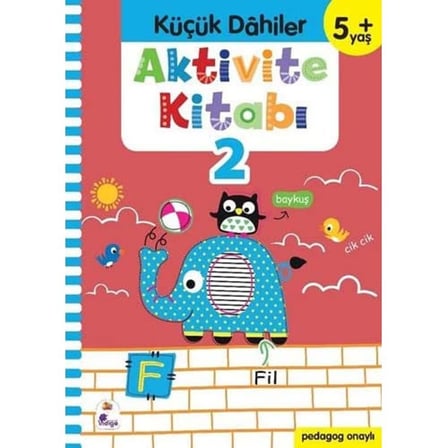 Aktivite Kitabı 2 - Küçük Dahiler 5+Yaş: Pedagog Onaylı