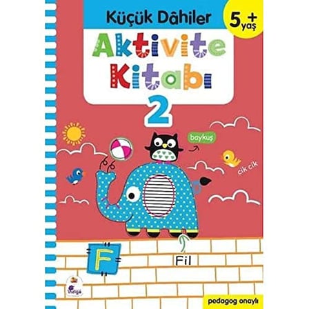 Aktivite Kitabı 2 - Küçük Dahiler 5+Yaş: Pedagog Onaylı