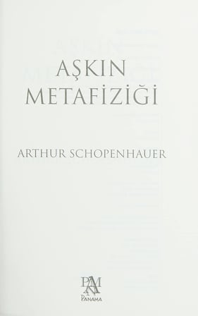 Aşkın Metafiziği