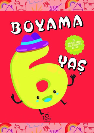 El Becerisini Geliştiren Kitap Boyama 6 Yaş