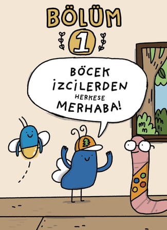 Böcek İzciler Vahşi Doğada! Çizgi Romanla Doğa Keşfi