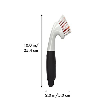 OXO - Good Grips Ergonomik Saplı Derz Fırçası/Temizlik Fırçası