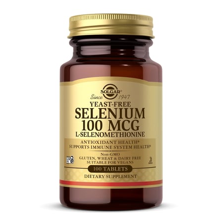 Solgar Selenium 100mcg 100 Tablet