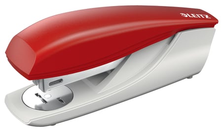 Leitz Ofis zımbalayıcı, 30 yaprak için, ergonomik tasarım, zımba dahil, kırmızı, NeXXt serisi, 55000