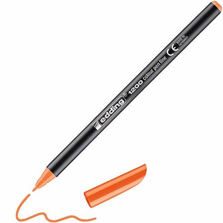 Edding Grafik Kalemi Turuncu Renk (E-1200)