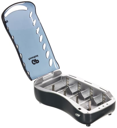 GP PB19 Universal Şarj Cihazı AA, AAA, C, D, 9V NiMH Piller için