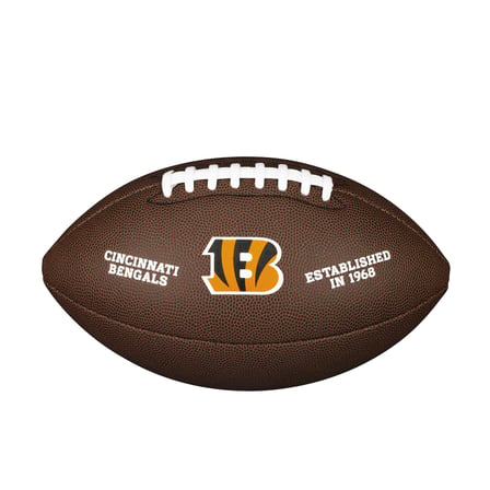 Wilson Üniseks Yetişkin NFL Team Logo Topu, Kahverengi, Resmi