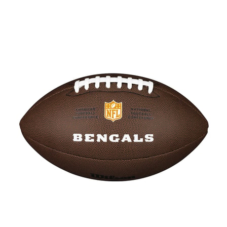 Wilson Üniseks Yetişkin NFL Team Logo Topu, Kahverengi, Resmi