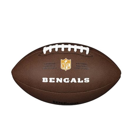 Wilson Üniseks Yetişkin NFL Team Logo Topu, Kahverengi, Resmi
