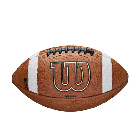 WILSON GST1003 Deri Oyun Futbolu Fabrikası Kusuru/Leke - Resmi Boyut, Tan