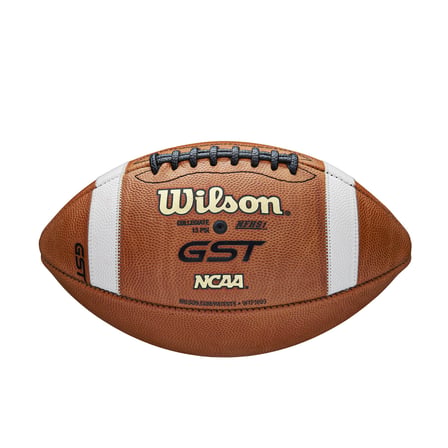 WILSON GST1003 Deri Oyun Futbolu Fabrikası Kusuru/Leke - Resmi Boyut, Tan