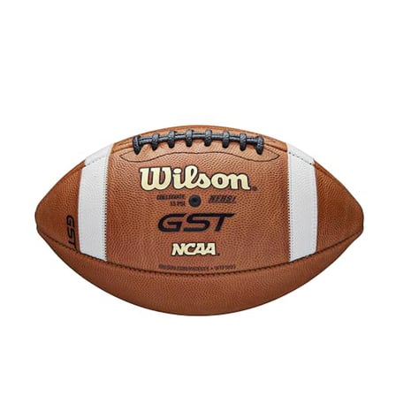 WILSON GST1003 Deri Oyun Futbolu Fabrikası Kusuru/Leke - Resmi Boyut, Tan