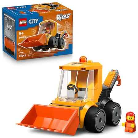 LEGO City Araçlar - İnşaat Yükleyicisi 60483