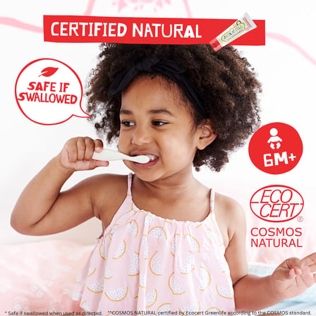 Jack N'Jill Doğal Diş Macunu Yabanmersini Aromalı 50g