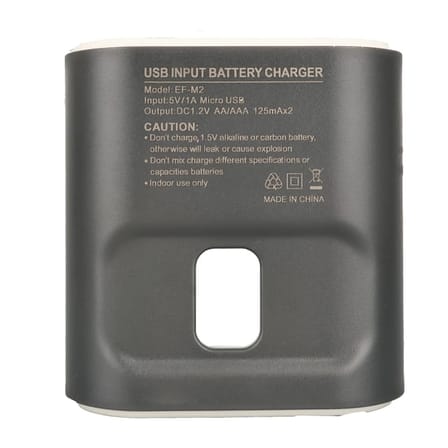 EFCELL EF-M2 Pil Şarj Aleti 2Li Usb AA-AAA Ni-Mh Ni-Cd X