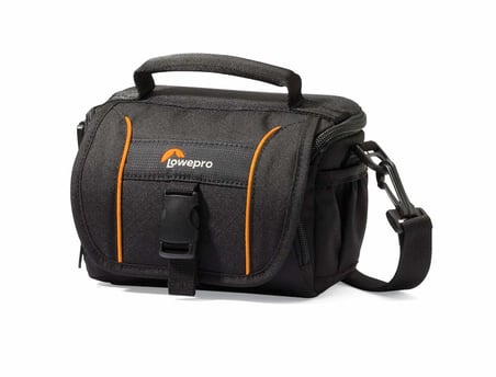 Lowepro Adventura Sh 110 II Küçük Fotoğraf Makineleri, Kompakt Csc Ve Aksiyon Kameralar İçin Omuz Çantası, Siyah