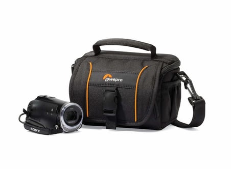 Lowepro Adventura Sh 110 II Küçük Fotoğraf Makineleri, Kompakt Csc Ve Aksiyon Kameralar İçin Omuz Çantası, Siyah