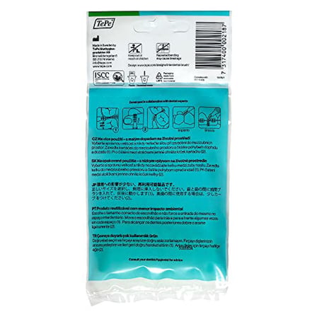TEPE 0.8 MM - YEŞİL Diş Arayüz Fırçası (1x 6 Adet)