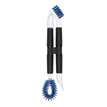 OXO Good Grips Mutfak Gereçleri için Temizleme Fırçası/Silikon Fırça Seti