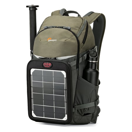 Lowepro Flipside Trek Bp 350 Aw Fotoğraf Makinesi Sırt Taşıma Çantası, Gri/Koyuyeşil