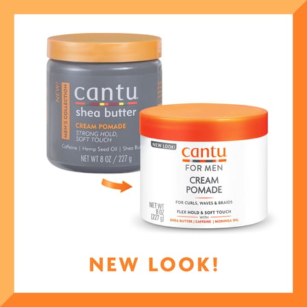 Cantu Shea Butter Erkek Koleksiyonu Krem Pomade, 8 Oz