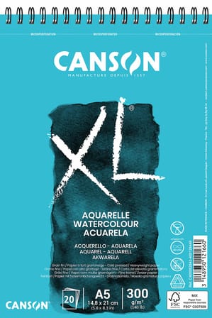 Canson Spp Canxl Aquarelle 20S A5 300G Suluboya Bloğu