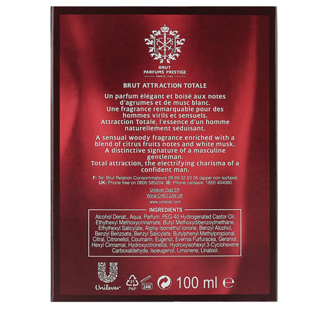 Brut Attractıon Edt 100ml Erkek Parfüm 8712561803809