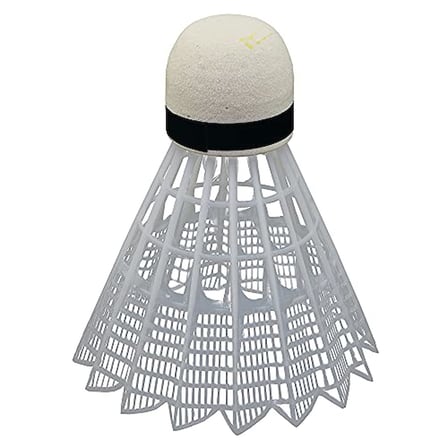 Selex 909 6 lı Plastik Badminton Topu, Beyaz, Tek Beden