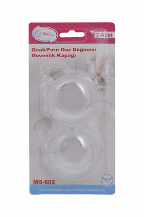 Miny Baby Ocak/Fırın Gaz Düğmesi Güvenlik Kapağı (2 Adet)