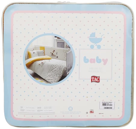 TAÇ 71119357 Nakışlı Bebek Uyku Seti, Driver, Bej