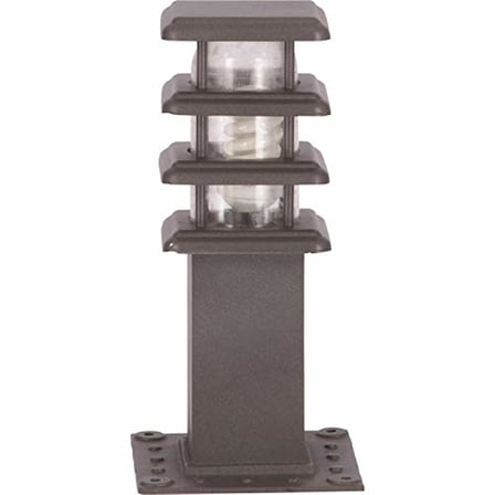 AVONNI BSU-68149-GR-K Gri Elektrostatik Toz Boyalı Dış Mekan Aydınlatma, E27, Aluminyum, Polikarbon/ Cam, 20cm