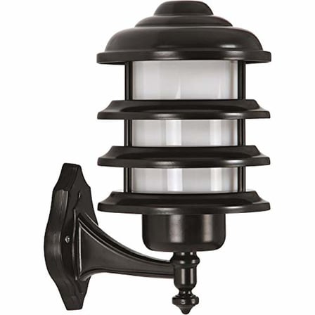 Avonni BAP-68131-BSY Siyah Elektrostatik Toz Boyalı Dış Mekan Aydınlatma, E27, Aluminyum, Polikarbon Cam, 25 Cm